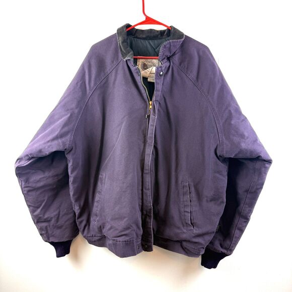 Walls Work Wear Jacket Coat Mens Full Zip Canvas Corduroy Chore Barn XXL TALL - Picture 1 of 10